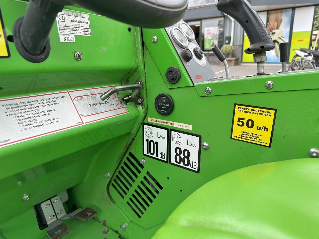 Radlader tip Avant M420MSDTG, Gebrauchtmaschine in Reeuwijk (Poză 5)