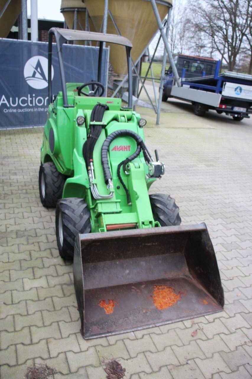 Radlader типа Avant M528RIMCT, Gebrauchtmaschine в Antwerpen (Фотография 7)