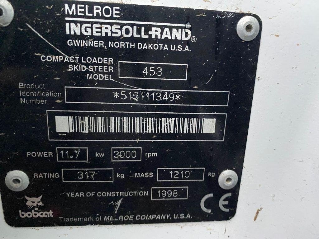 Radlader του τύπου Bobcat 453, Gebrauchtmaschine σε Vojens (Φωτογραφία 5)