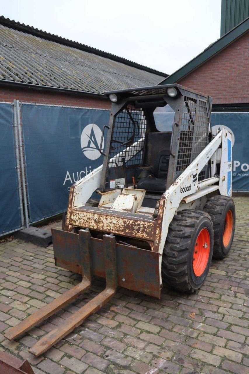 Radlader des Typs Bobcat 743, Gebrauchtmaschine in Antwerpen (Bild 10)