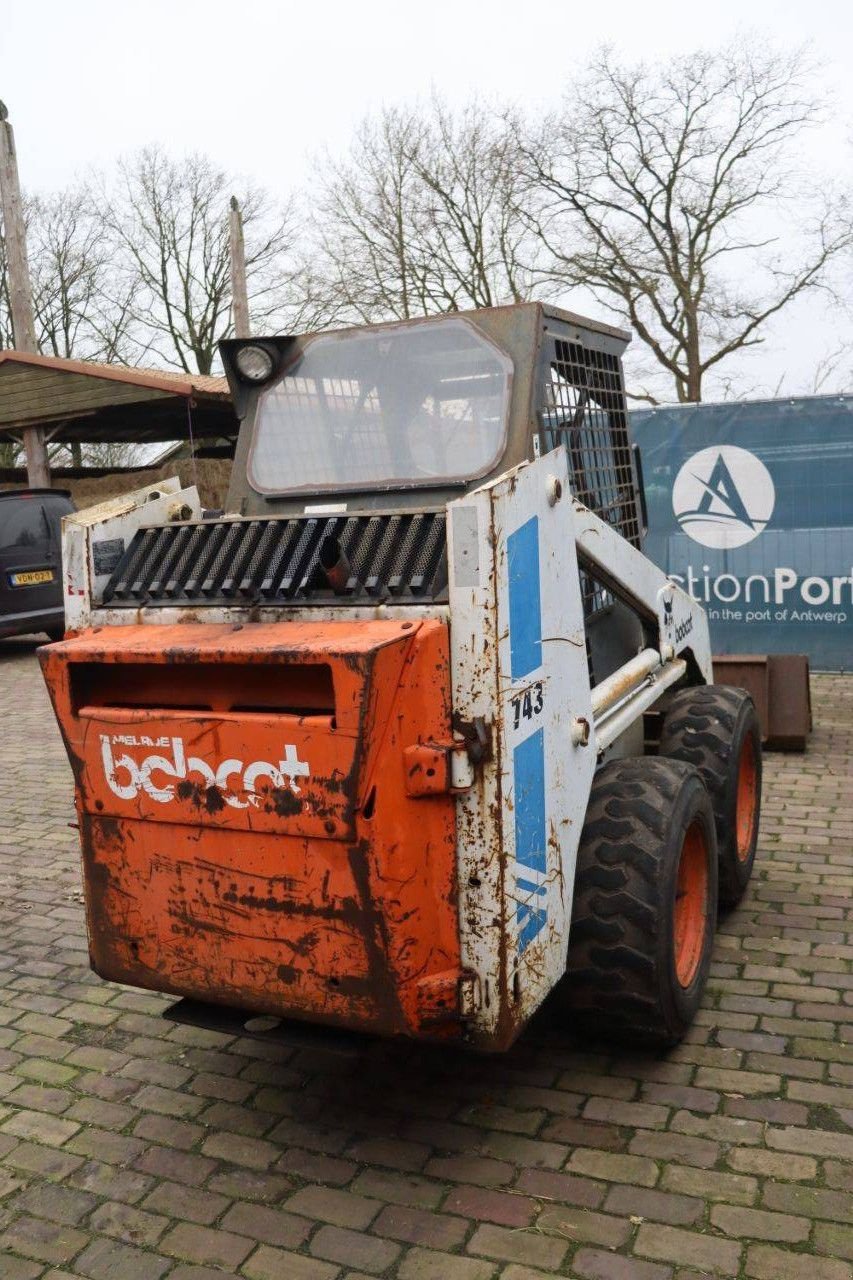 Radlader des Typs Bobcat 743, Gebrauchtmaschine in Antwerpen (Bild 7)