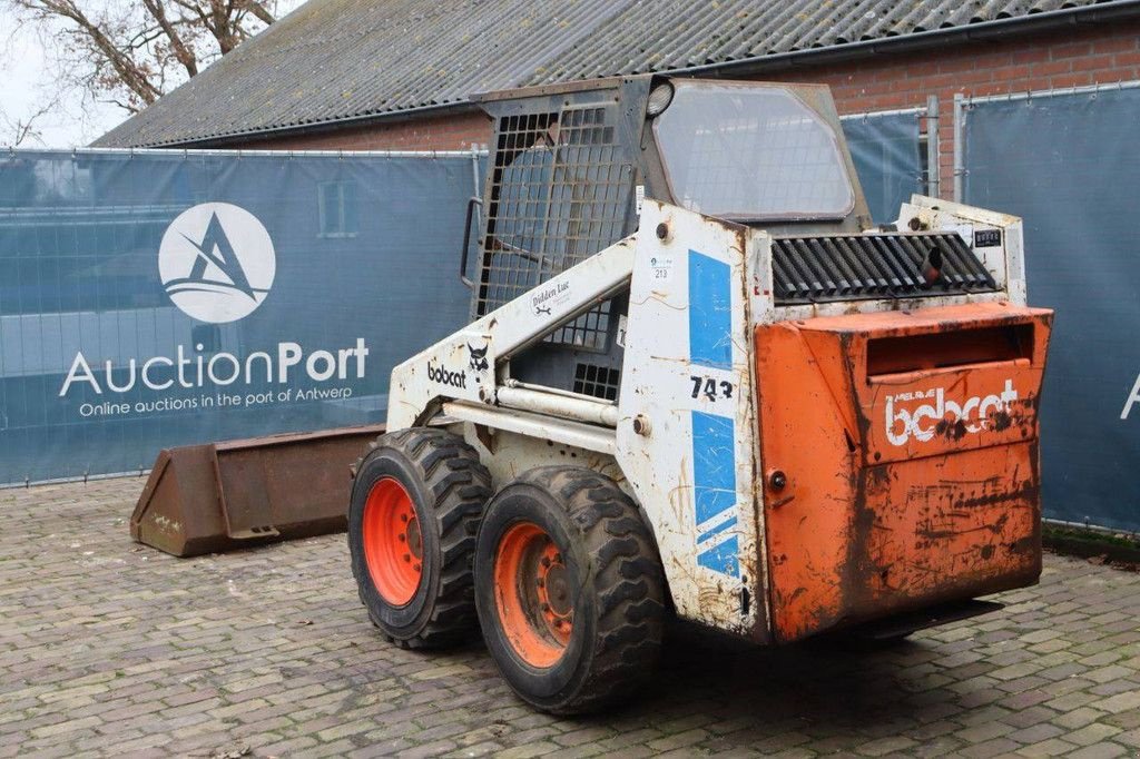 Radlader des Typs Bobcat 743, Gebrauchtmaschine in Antwerpen (Bild 4)