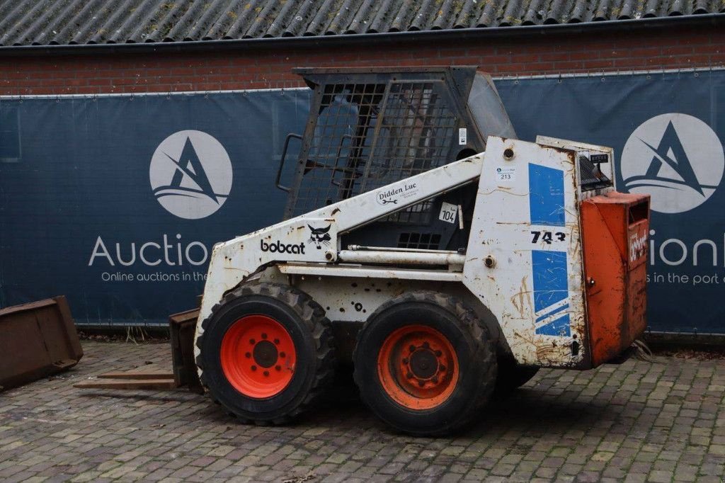 Radlader des Typs Bobcat 743, Gebrauchtmaschine in Antwerpen (Bild 3)