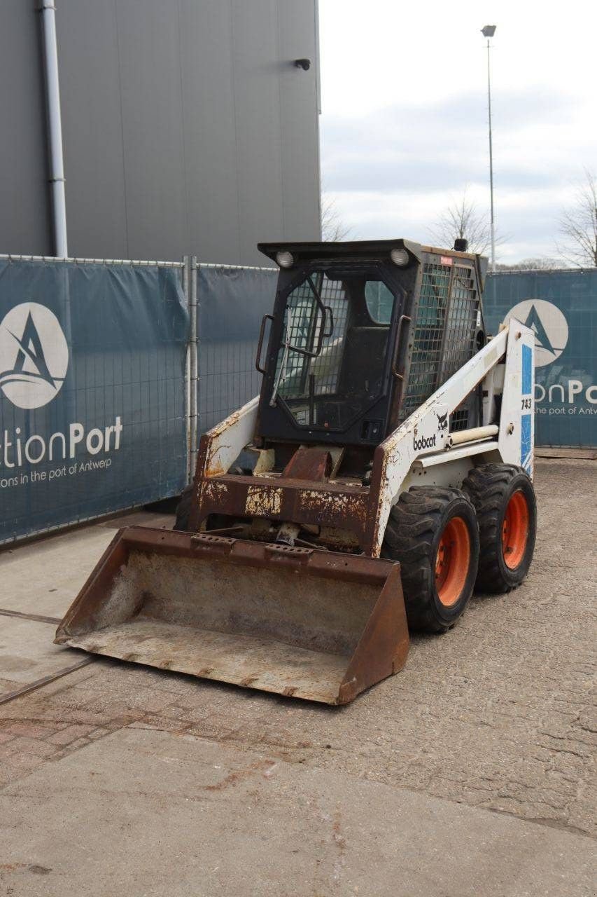 Radlader del tipo Bobcat 743, Gebrauchtmaschine In Antwerpen (Immagine 10)