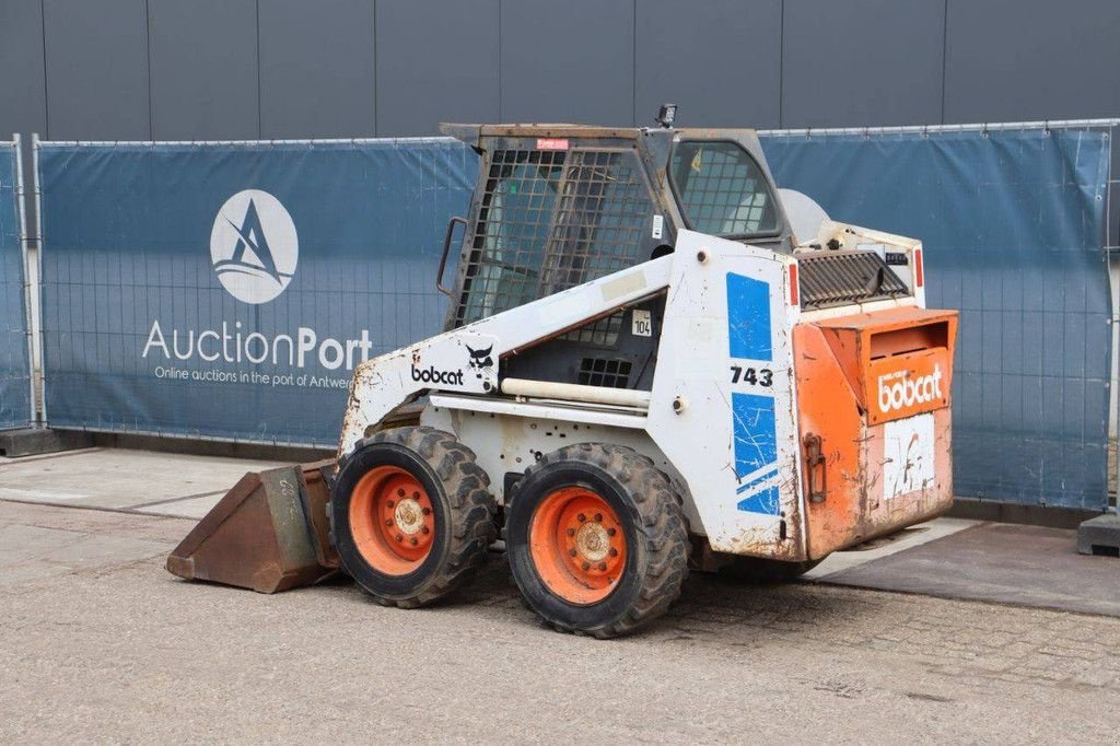 Radlader del tipo Bobcat 743, Gebrauchtmaschine In Antwerpen (Immagine 3)