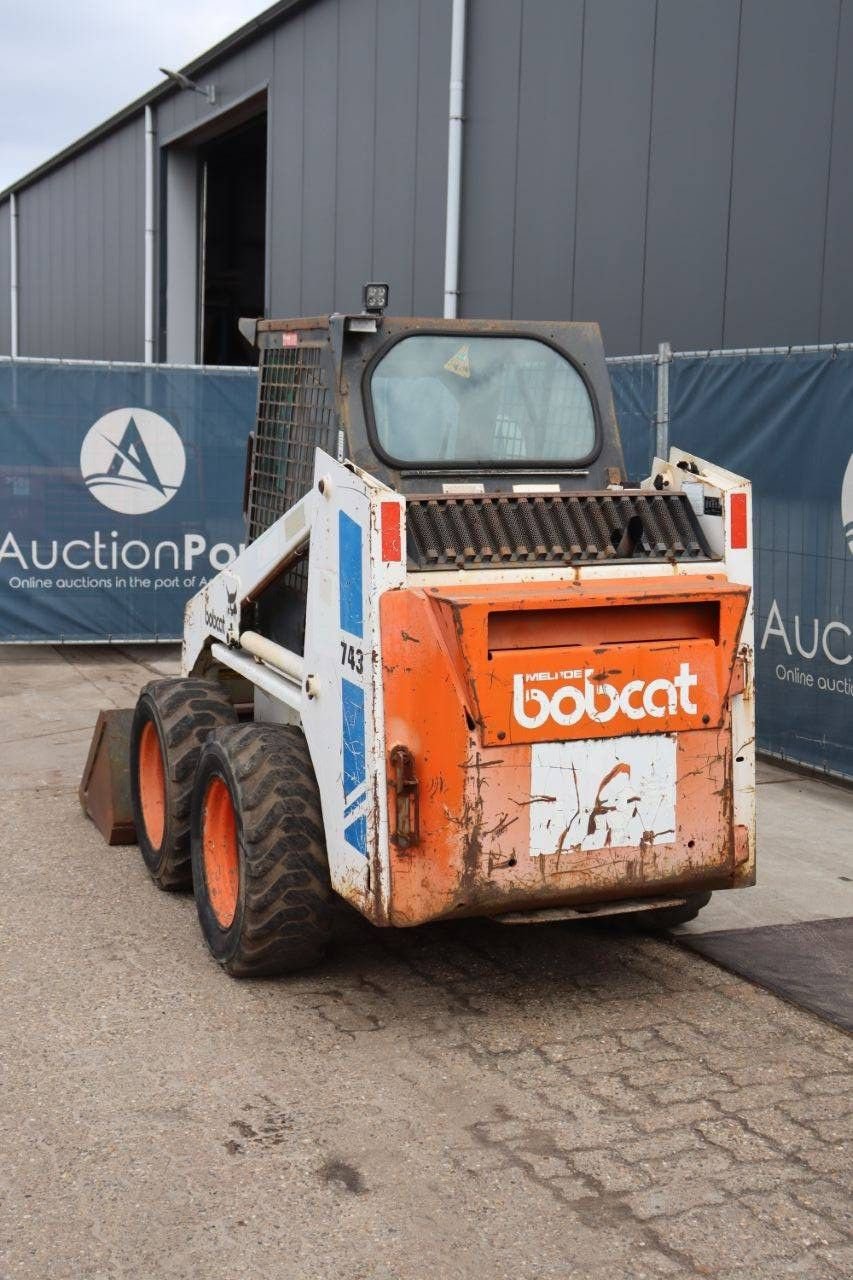 Radlader del tipo Bobcat 743, Gebrauchtmaschine In Antwerpen (Immagine 4)