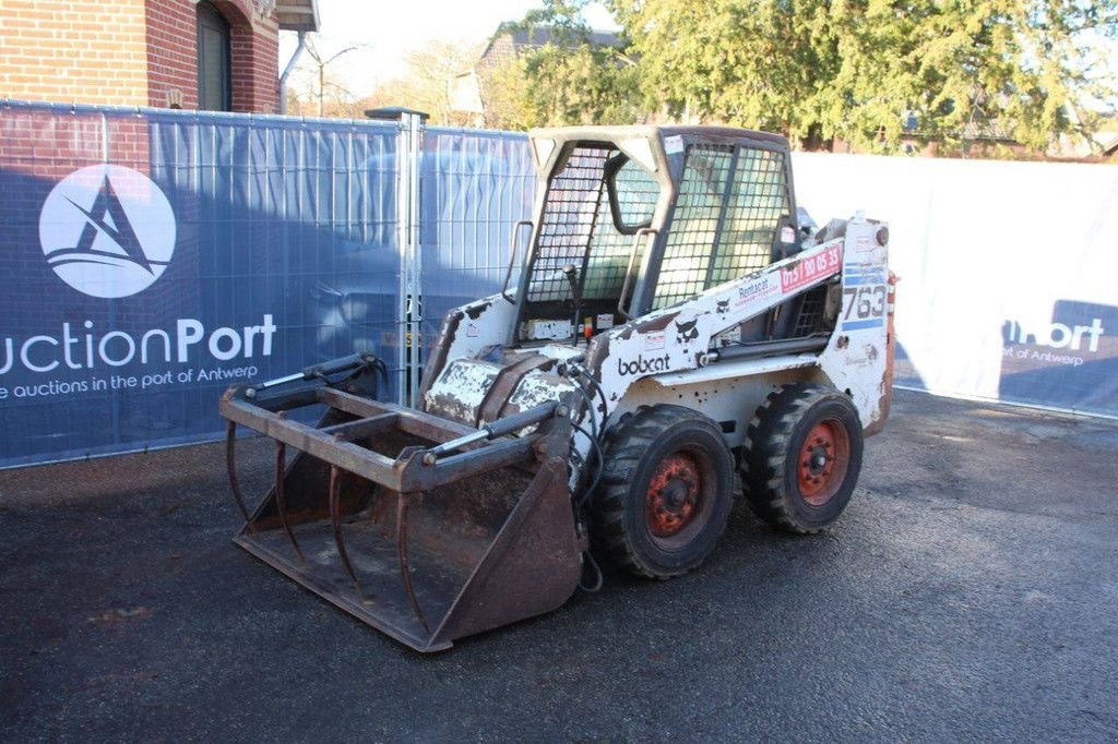 Radlader tip Bobcat 763, Gebrauchtmaschine in Antwerpen (Poză 9)
