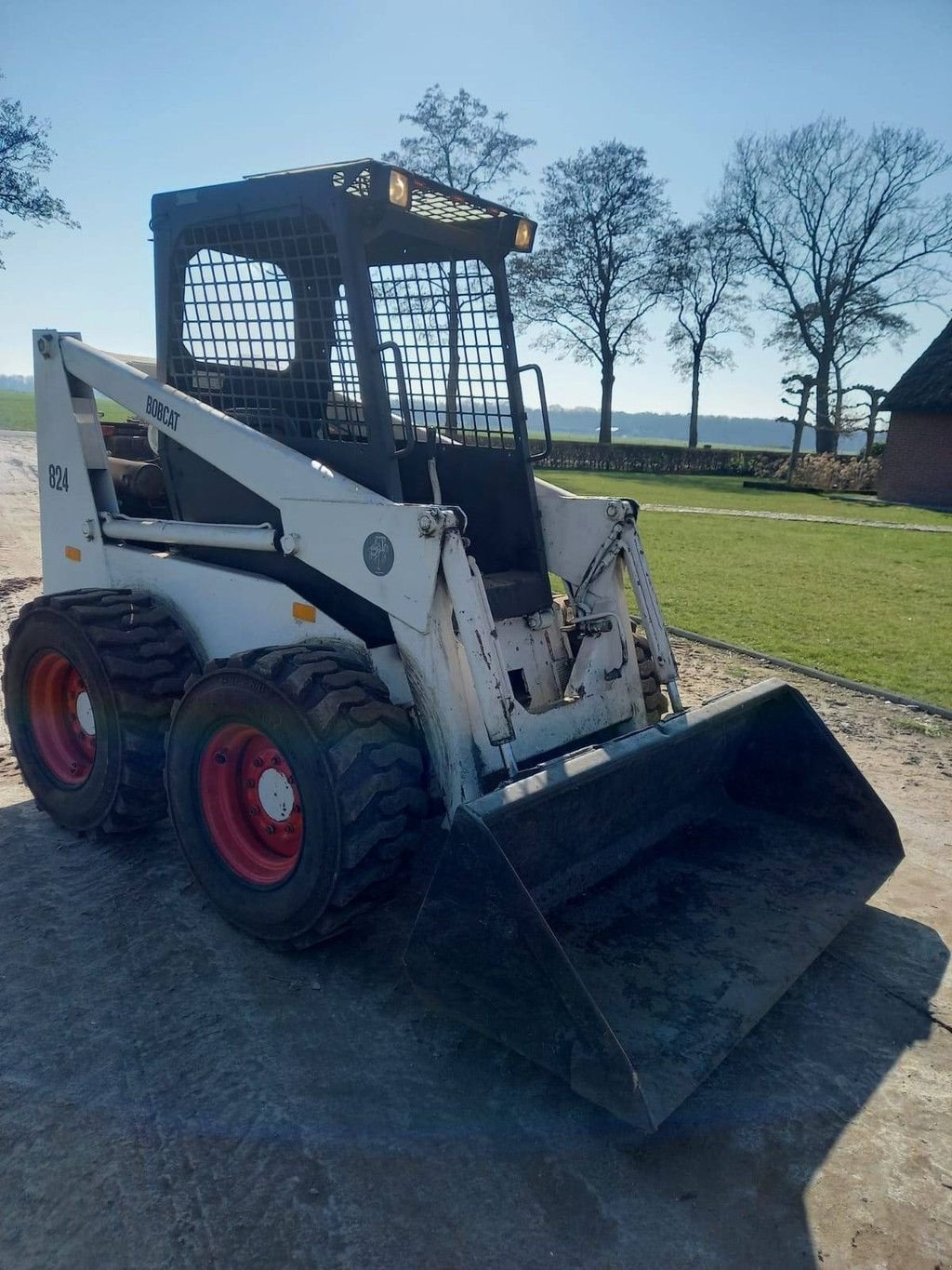 Radlader van het type Bobcat 824, Gebrauchtmaschine in Antwerpen (Foto 4)