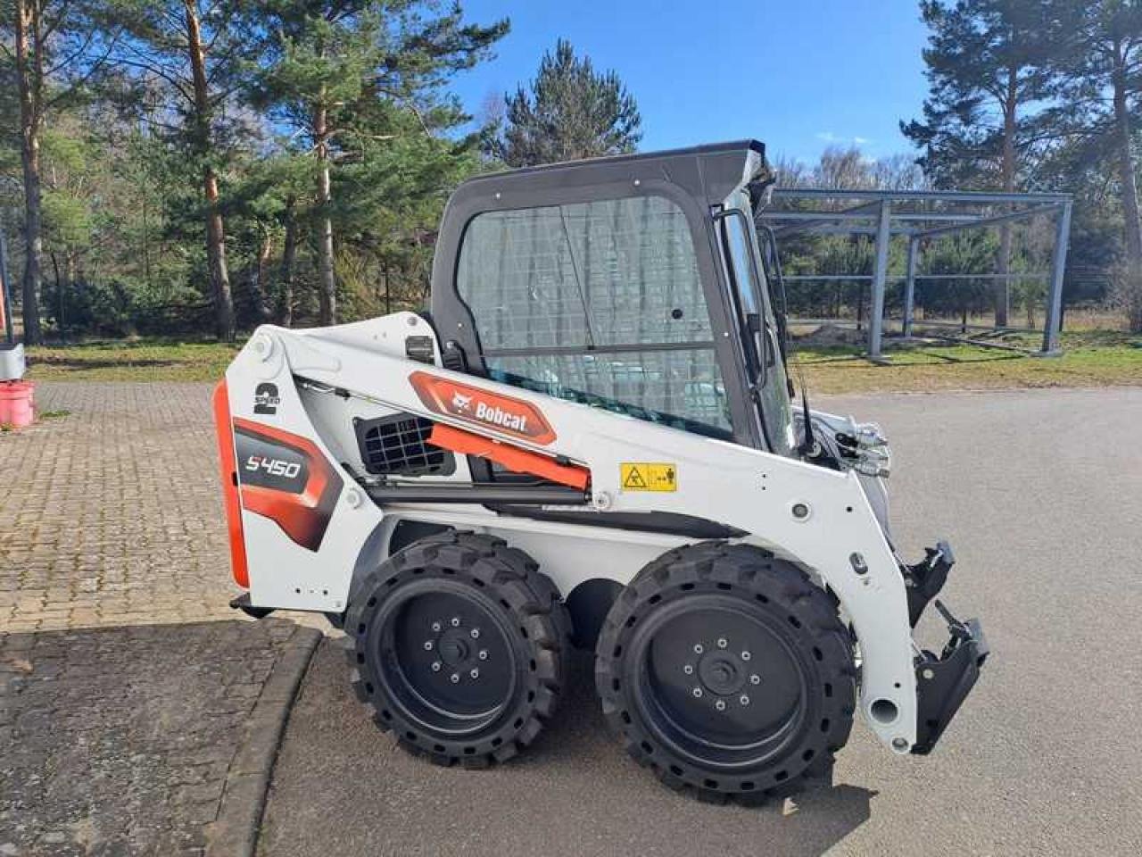 Radlader del tipo Bobcat S 450, Neumaschine In Vehlow (Immagine 3)
