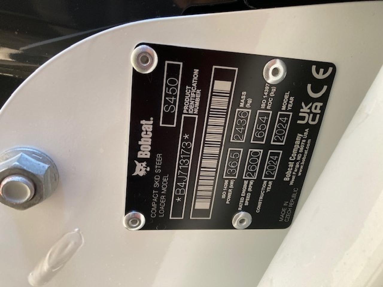 Radlader of the type Bobcat S450, Neumaschine in Vehlow (Picture 5)