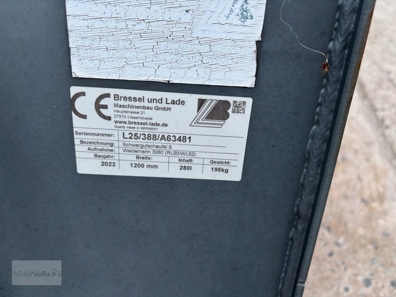 Radlader typu Bressel & Lade Schwergutschaufel S, Gebrauchtmaschine w Prenzlau (Zdjęcie 8)