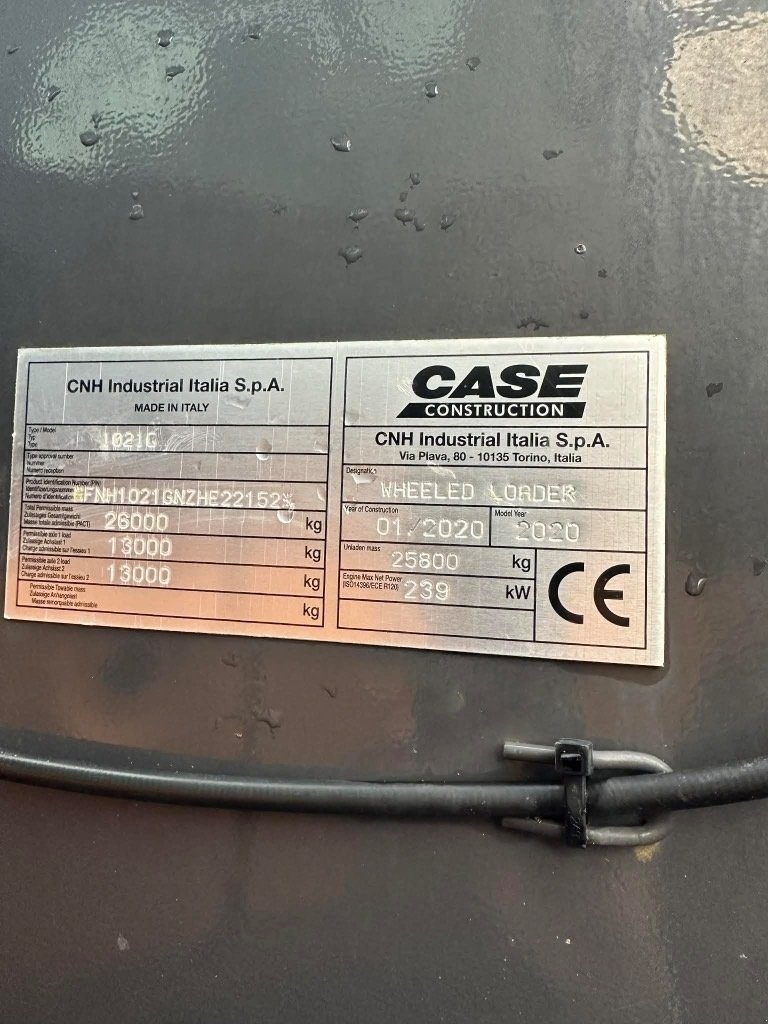 Radlader typu Case IH 1021 G Evolution, Gebrauchtmaschine v Vrå, Frejlev, Hornslet & Ringsted (Obrázek 3)