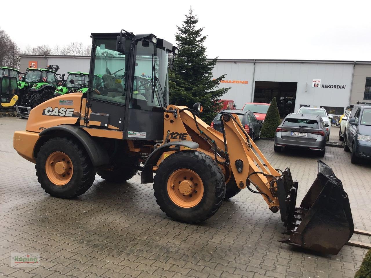 Radlader от тип Case IH 121 E HS, Gebrauchtmaschine в Bakum (Снимка 4)