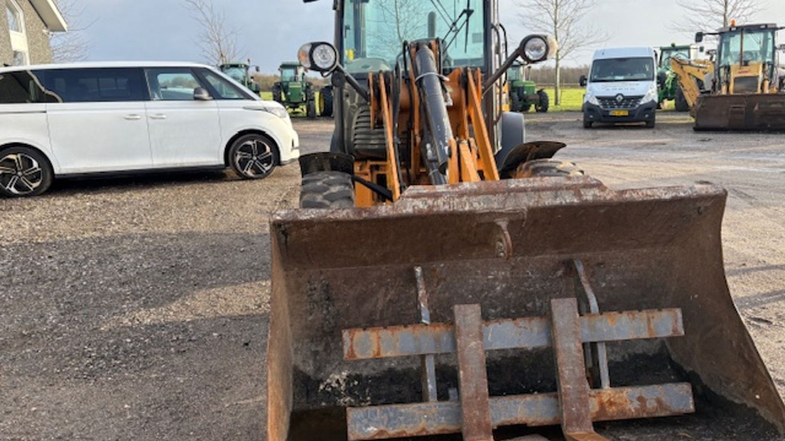 Radlader za tip Case IH 21F MINIGED MED HYDRAULISK SKIFT, SKOVL OG GAFLER, Gebrauchtmaschine u Dronninglund (Slika 4)