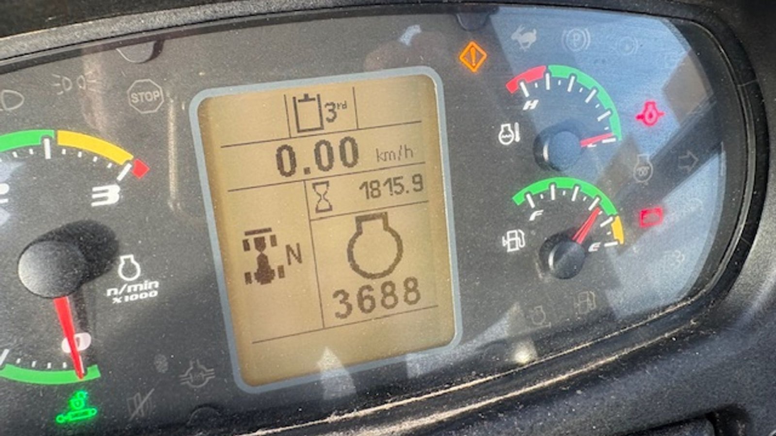 Radlader za tip Case IH 21F MINIGED MED HYDRAULISK SKIFT, SKOVL OG GAFLER, Gebrauchtmaschine u Dronninglund (Slika 15)