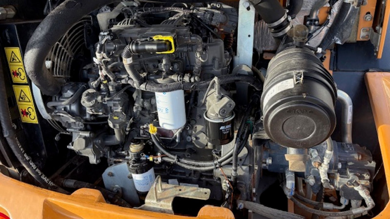 Radlader za tip Case IH 21F MINIGED MED HYDRAULISK SKIFT, SKOVL OG GAFLER, Gebrauchtmaschine u Dronninglund (Slika 10)