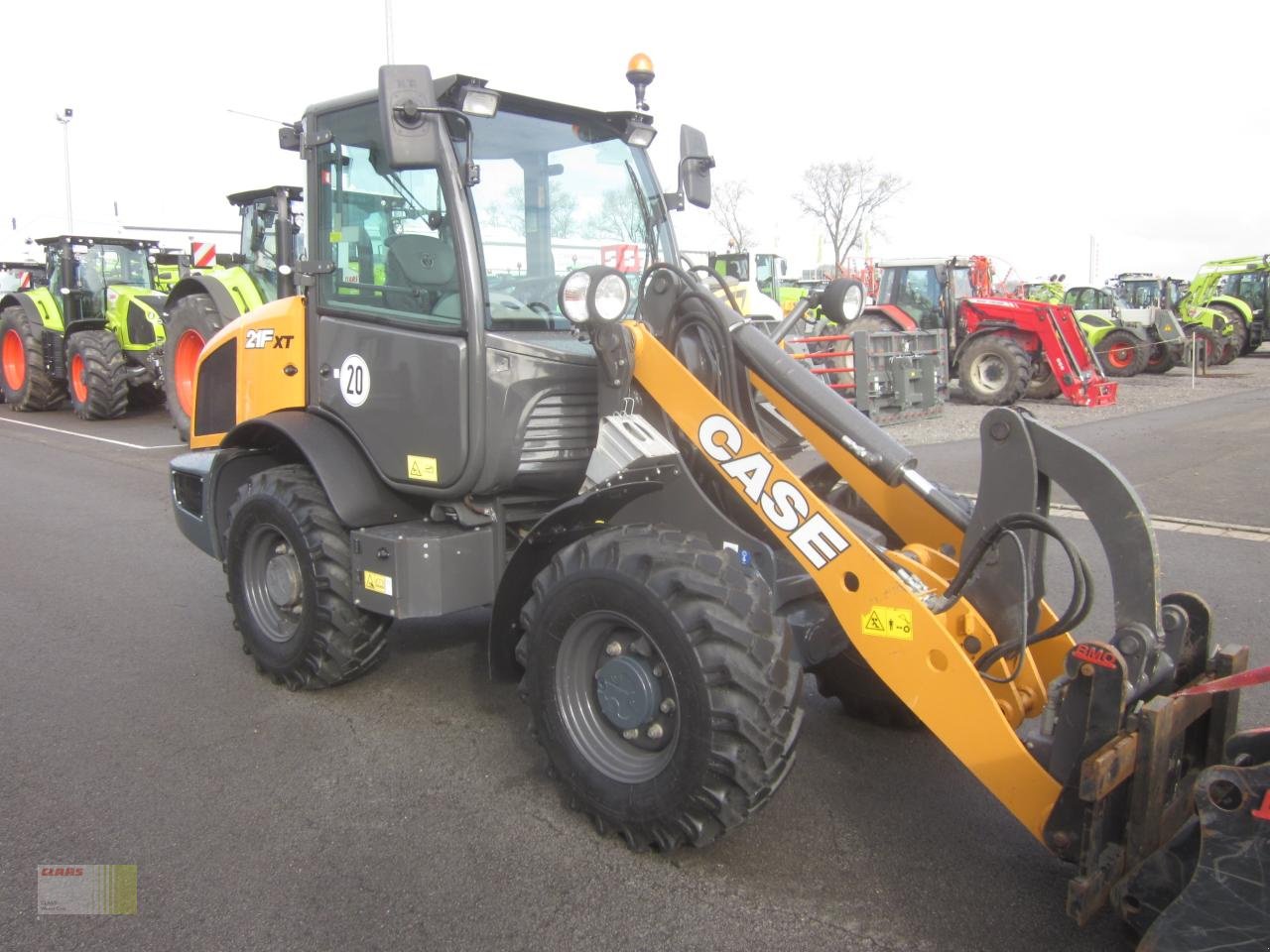 Radlader tip Case IH 21F XT Kompakt Radlader, Schaufel, Palettengabel, nur 786 h !, Gebrauchtmaschine in Molbergen (Poză 9)