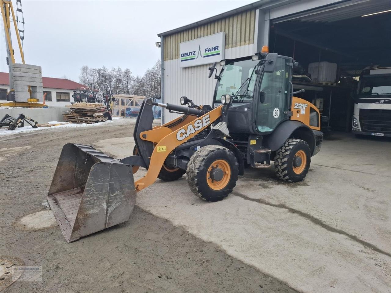 Radlader от тип Case IH 221 F, Gebrauchtmaschine в Unterdietfurt (Снимка 1)
