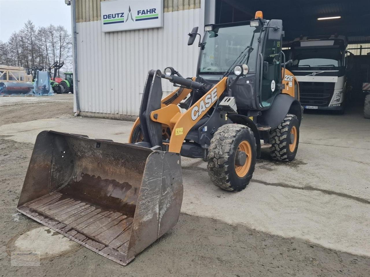 Radlader от тип Case IH 221 F, Gebrauchtmaschine в Unterdietfurt (Снимка 3)