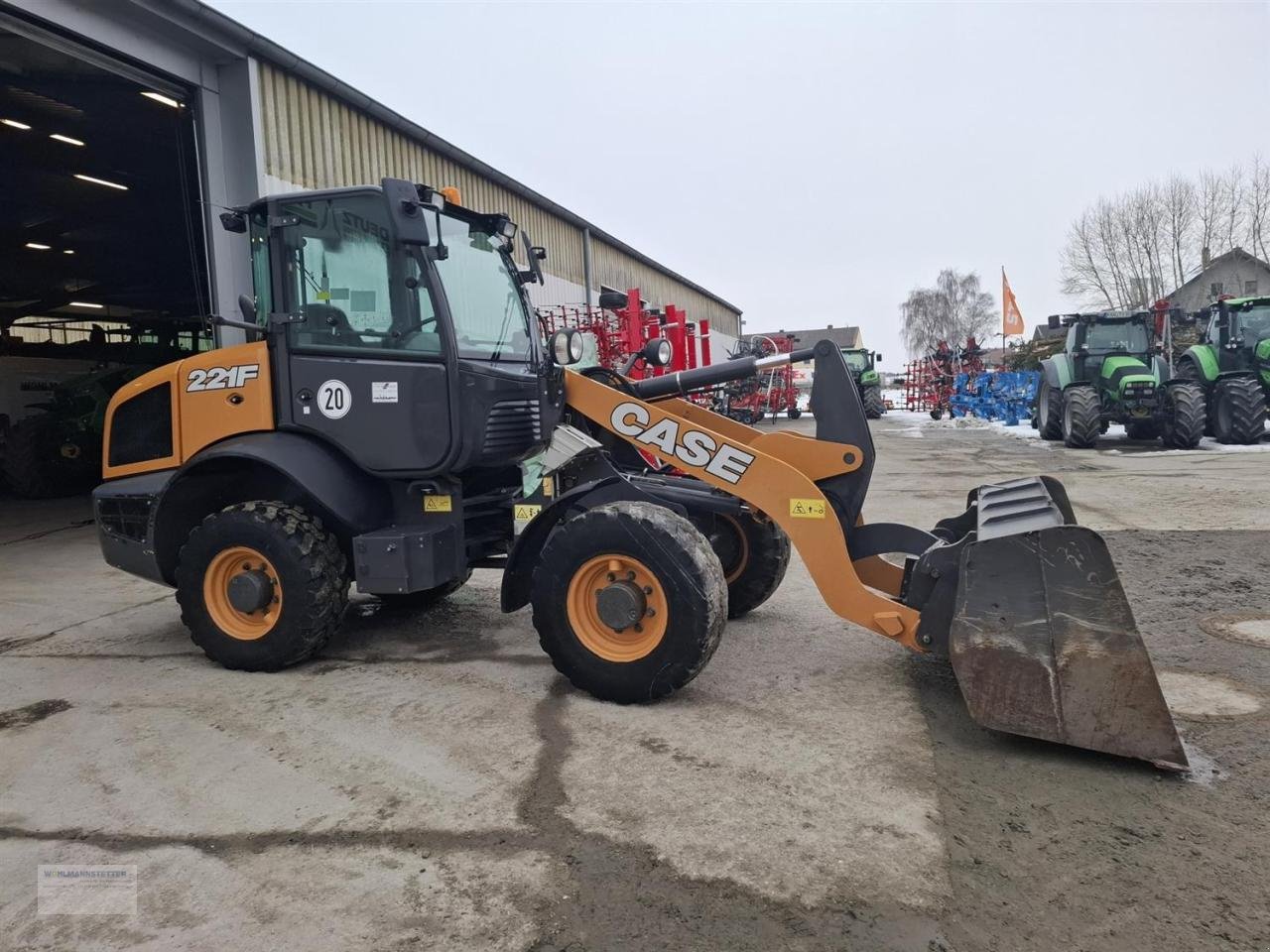 Radlader от тип Case IH 221 F, Gebrauchtmaschine в Unterdietfurt (Снимка 5)