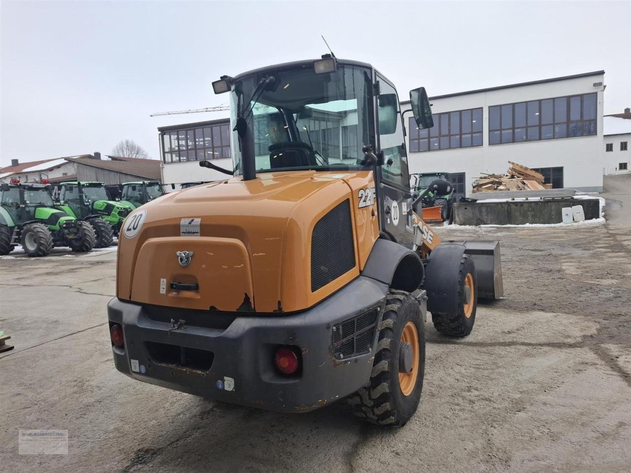 Radlader от тип Case IH 221 F, Gebrauchtmaschine в Unterdietfurt (Снимка 7)