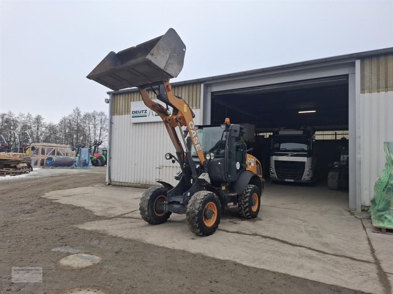 Radlader от тип Case IH 221 F, Gebrauchtmaschine в Unterdietfurt (Снимка 11)