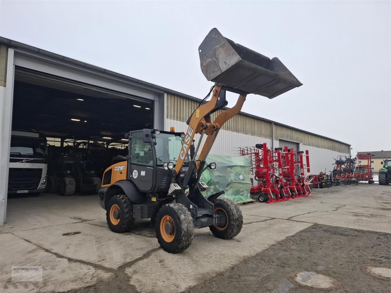 Radlader от тип Case IH 221 F, Gebrauchtmaschine в Unterdietfurt (Снимка 12)