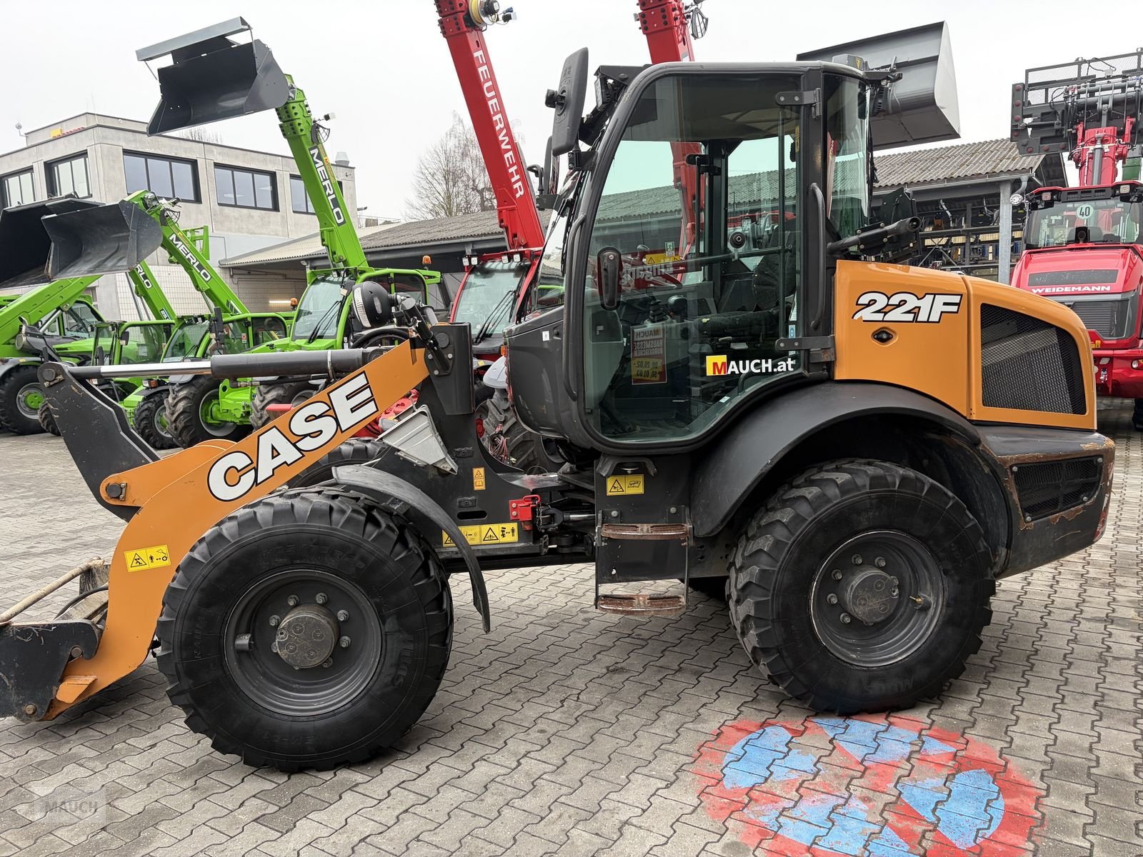 Radlader tip Case IH 221F mit Euroadapter hydraulisch, Gebrauchtmaschine in Burgkirchen (Poză 3)
