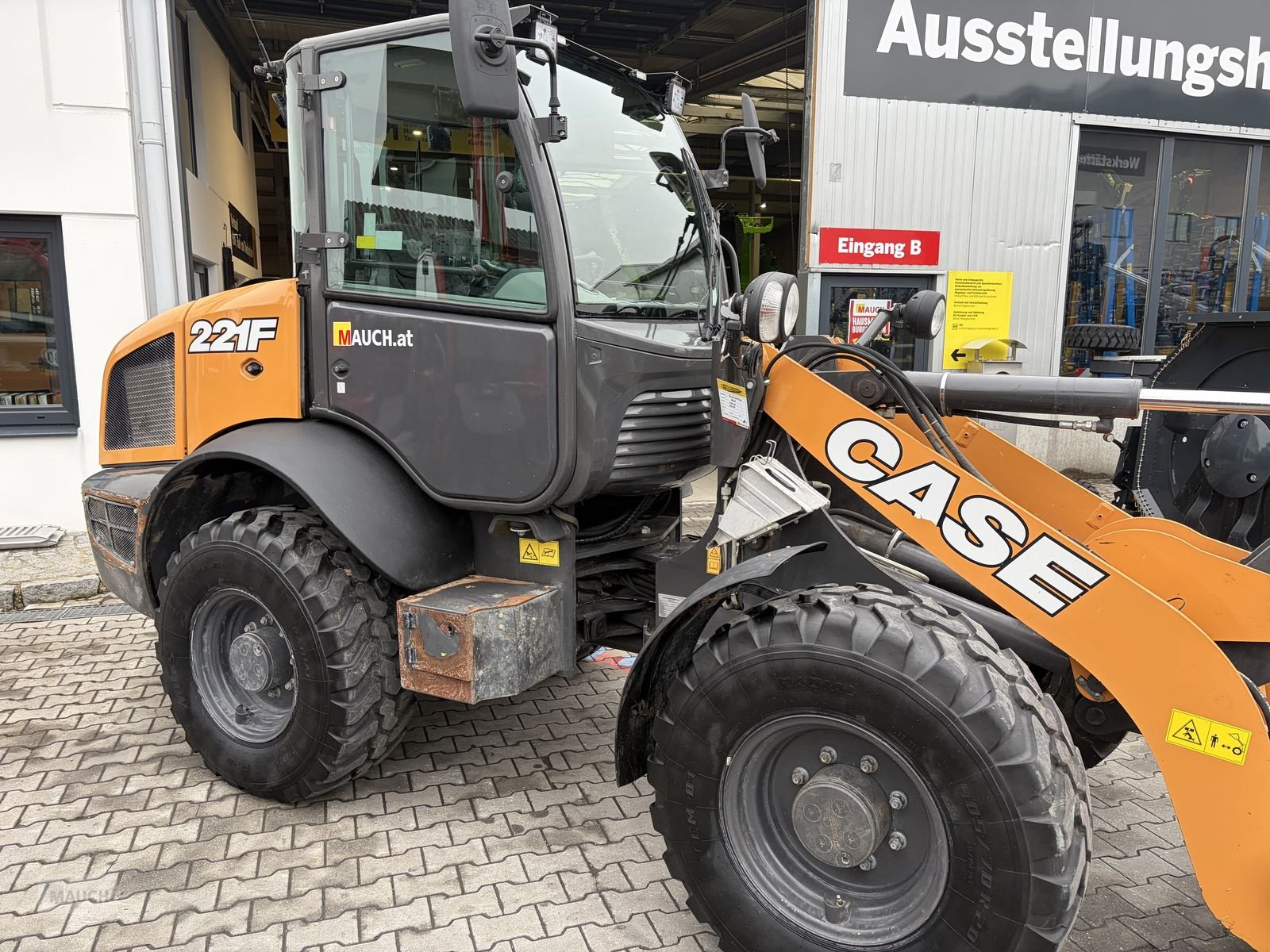 Radlader tip Case IH 221F mit Euroadapter hydraulisch, Gebrauchtmaschine in Burgkirchen (Poză 9)