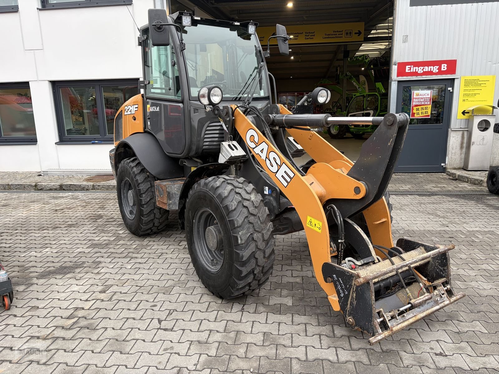 Radlader tip Case IH 221F mit Euroadapter hydraulisch, Gebrauchtmaschine in Burgkirchen (Poză 5)