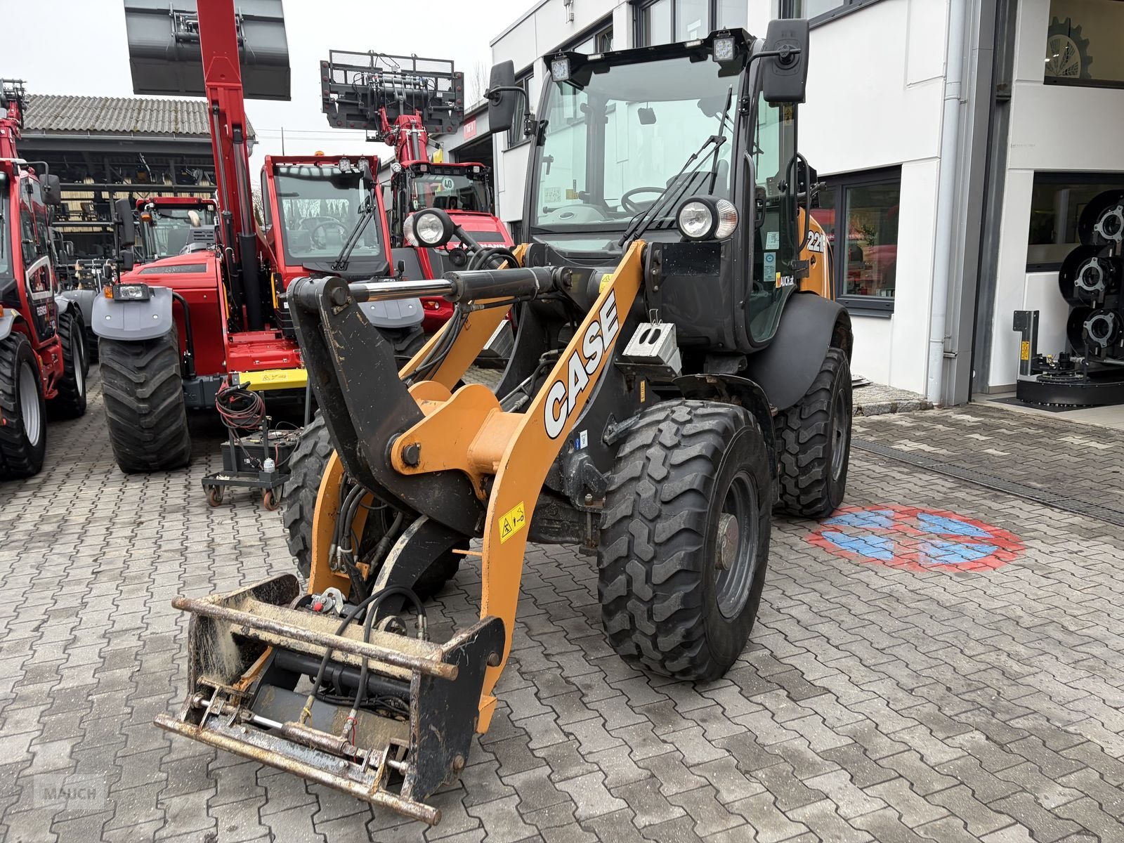 Radlader tip Case IH 221F mit Euroadapter hydraulisch, Gebrauchtmaschine in Burgkirchen (Poză 8)