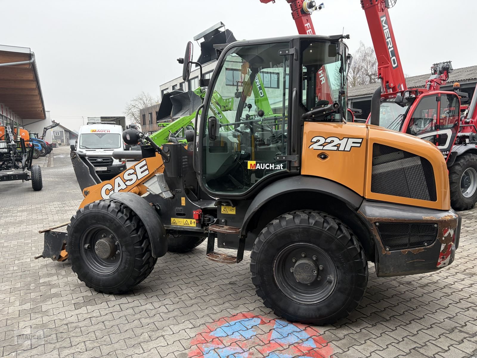 Radlader tip Case IH 221F mit Euroadapter hydraulisch, Gebrauchtmaschine in Burgkirchen (Poză 4)