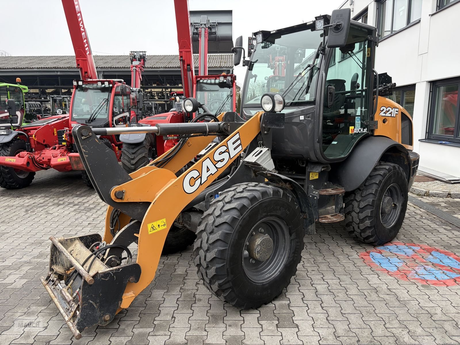 Radlader tip Case IH 221F mit Euroadapter hydraulisch, Gebrauchtmaschine in Burgkirchen (Poză 2)