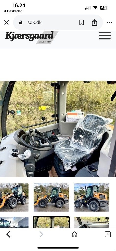 Radlader del tipo Case IH 321G HS Xr, Gebrauchtmaschine In Vrå, Frejlev, Hornslet & Ringsted (Immagine 5)