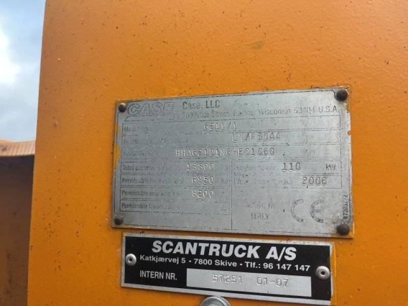 Radlader des Typs Case IH 621D M. VOLVO SKIFTE, Gebrauchtmaschine in Rødding (Bild 2)