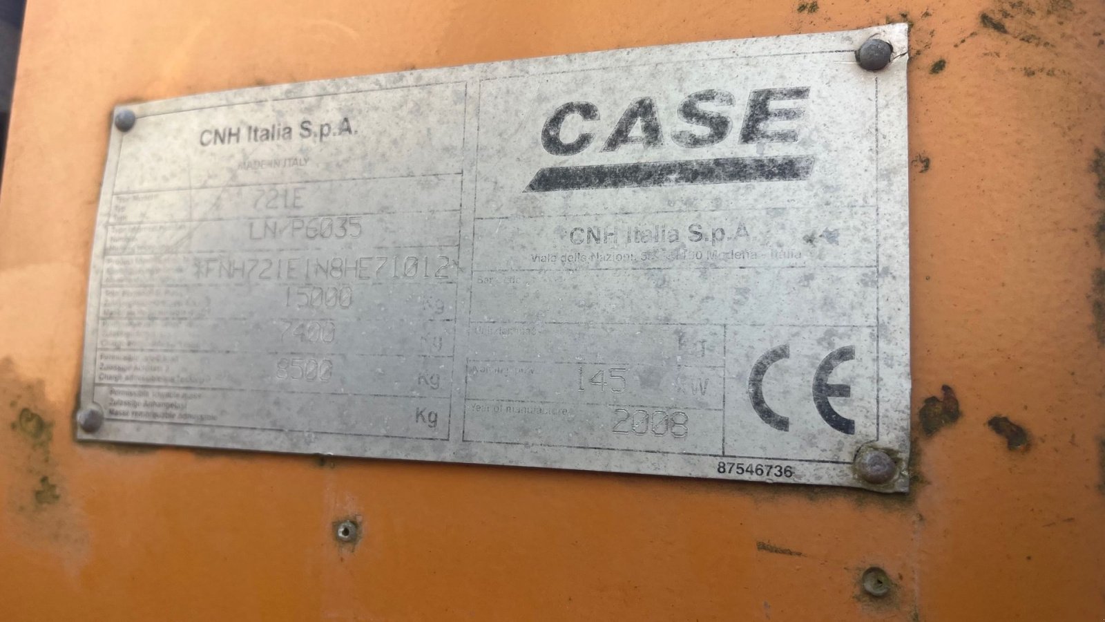 Radlader za tip Case IH 721 E, Gebrauchtmaschine u Løgstør (Slika 6)