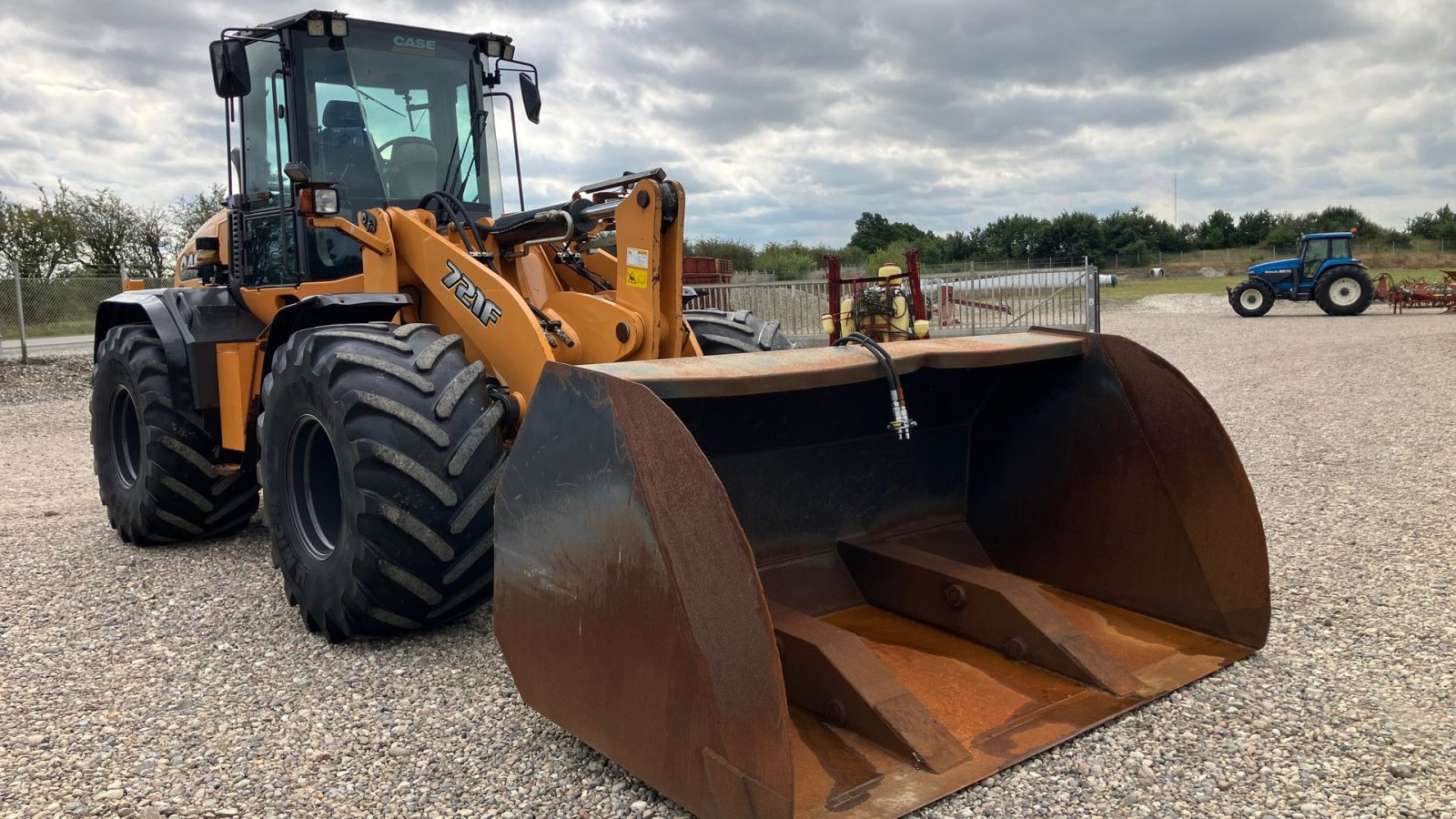 Radlader des Typs Case IH 721 F enejers velholdt!, Gebrauchtmaschine in Rødekro (Bild 12)