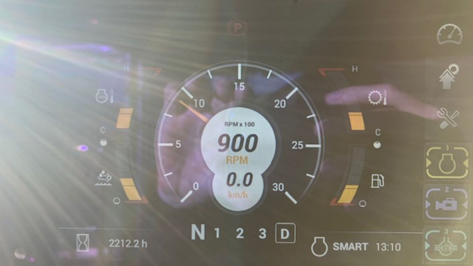 Radlader of the type Case IH 721 G Som ny, Gebrauchtmaschine in Rødekro (Picture 9)