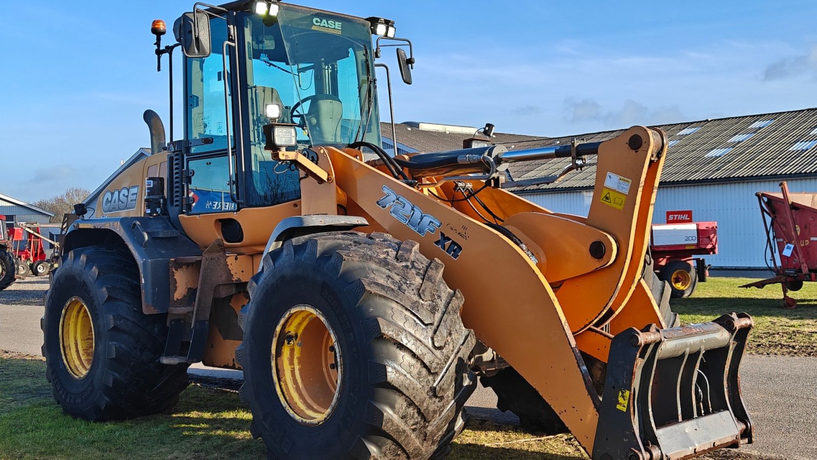 Radlader Türe ait Case IH 721F, Gebrauchtmaschine içinde Holstebro (resim 2)