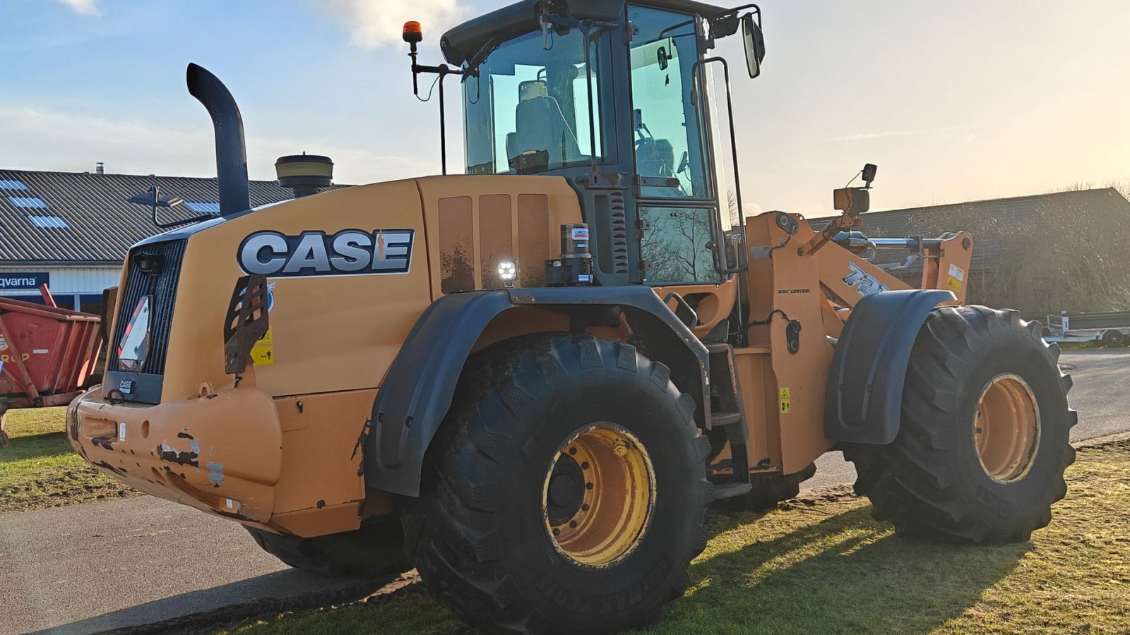 Radlader Türe ait Case IH 721F, Gebrauchtmaschine içinde Holstebro (resim 3)