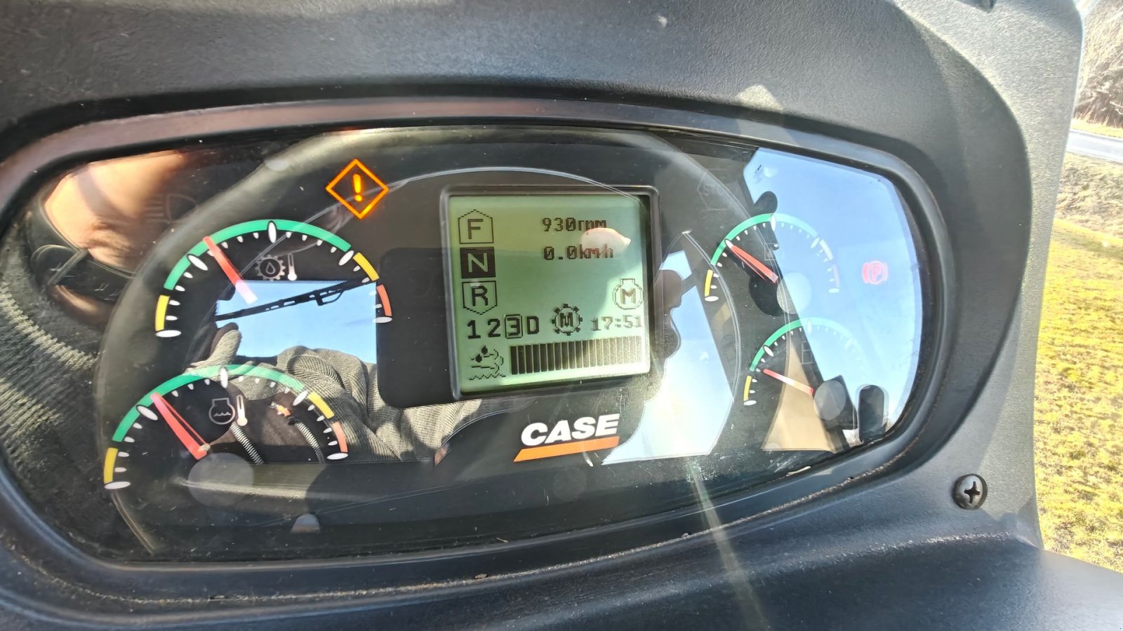 Radlader Türe ait Case IH 721F, Gebrauchtmaschine içinde Holstebro (resim 8)