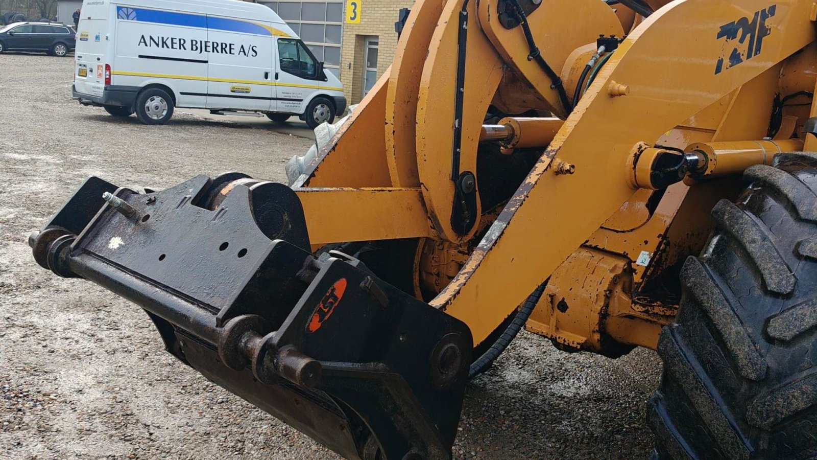 Radlader Türe ait Case IH 721F, Gebrauchtmaschine içinde Holstebro (resim 12)