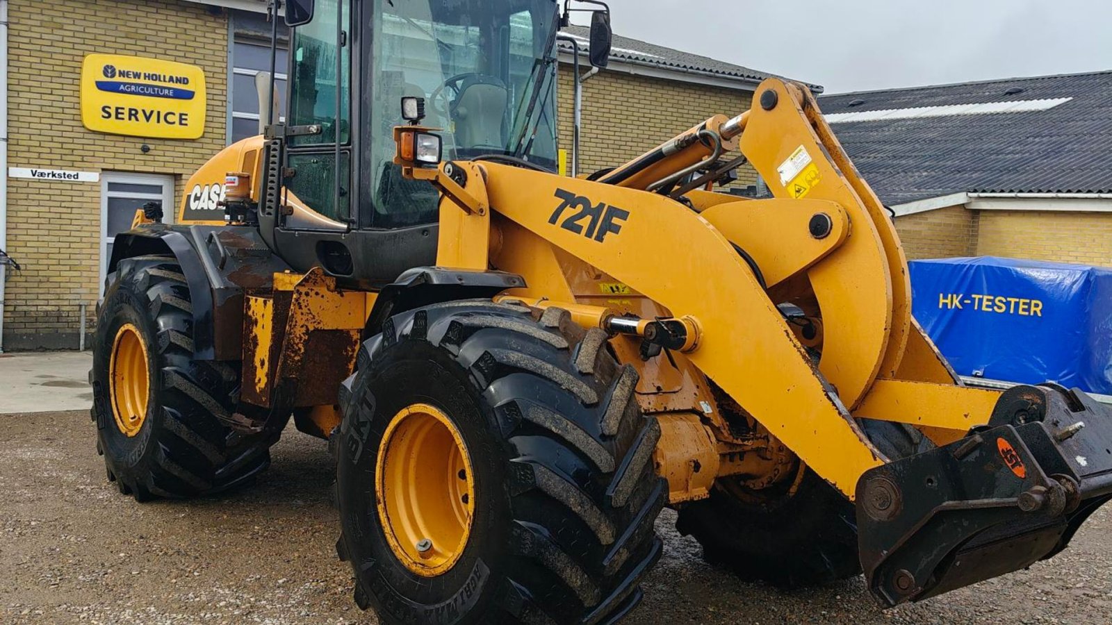 Radlader Türe ait Case IH 721F, Gebrauchtmaschine içinde Holstebro (resim 1)