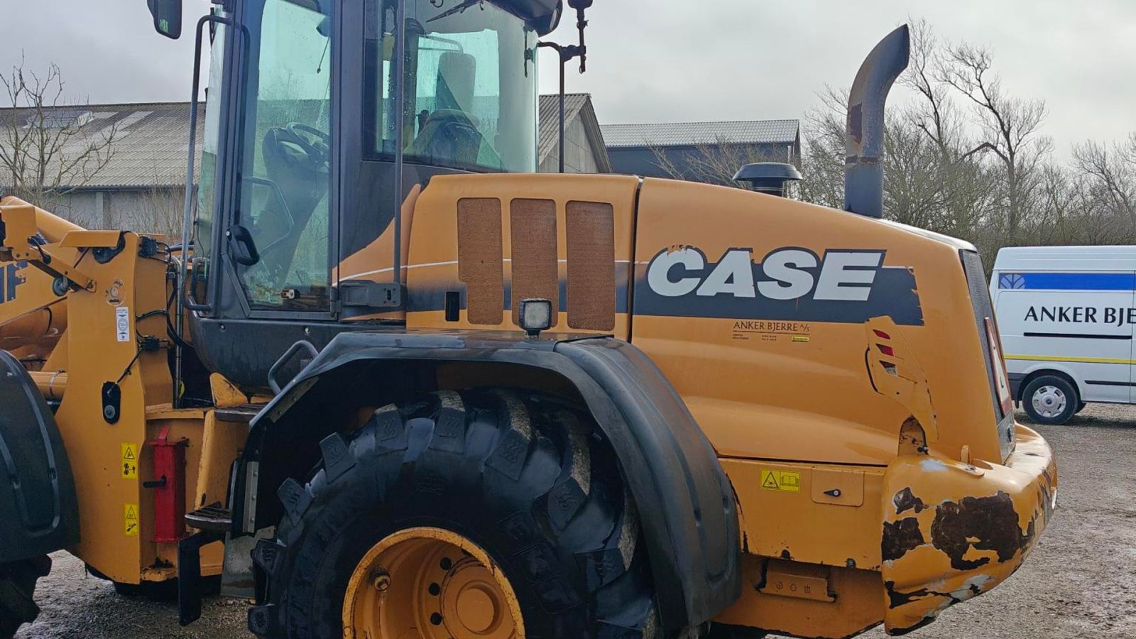 Radlader Türe ait Case IH 721F, Gebrauchtmaschine içinde Holstebro (resim 3)