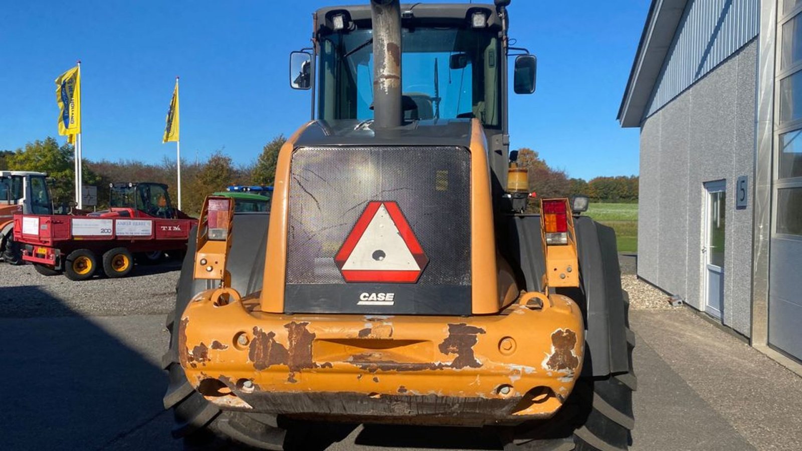 Radlader Türe ait Case IH 721F, Gebrauchtmaschine içinde Holstebro (resim 7)