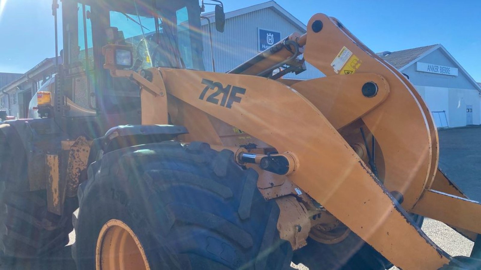 Radlader Türe ait Case IH 721F, Gebrauchtmaschine içinde Holstebro (resim 11)