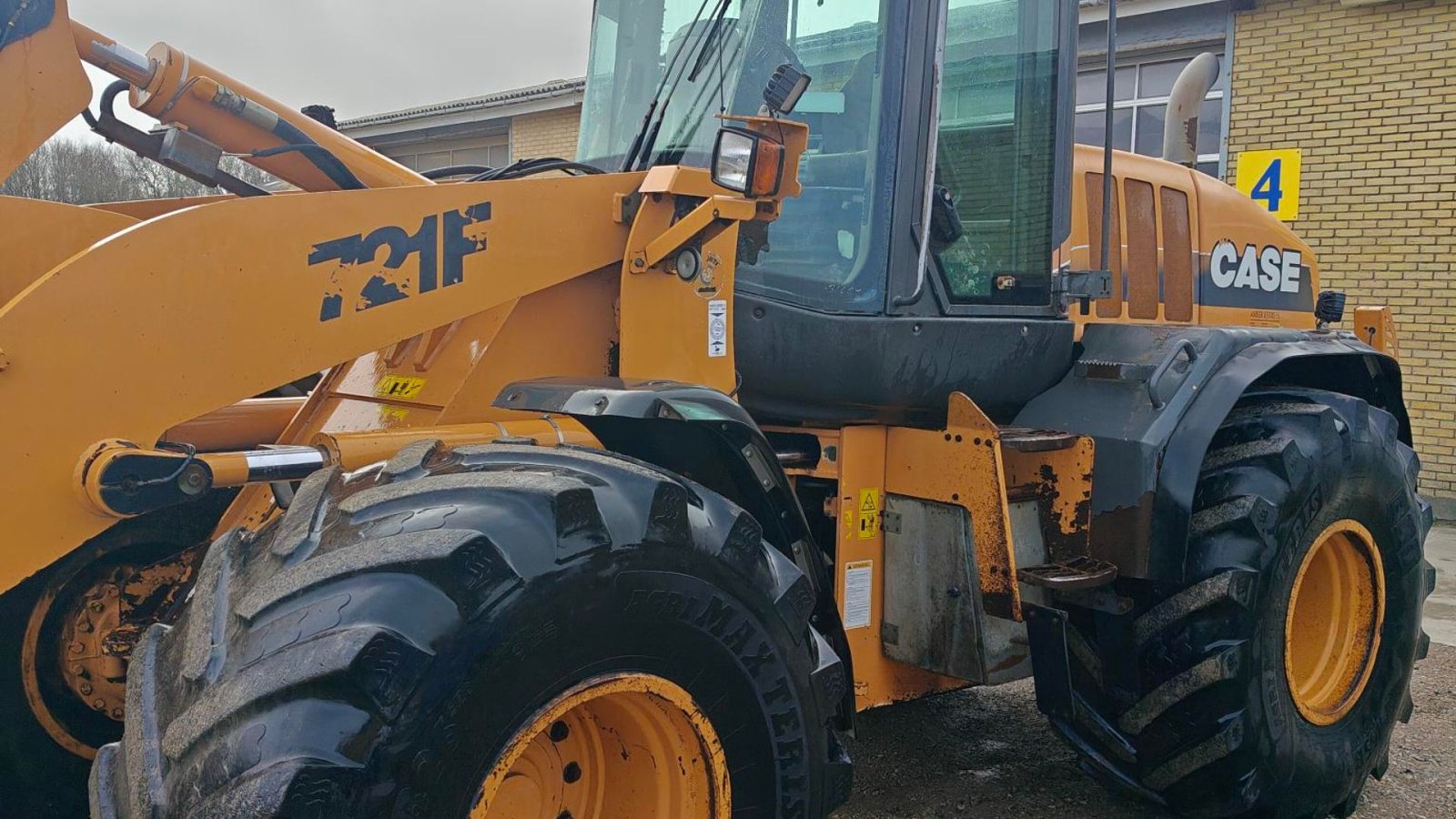 Radlader Türe ait Case IH 721F, Gebrauchtmaschine içinde Holstebro (resim 2)