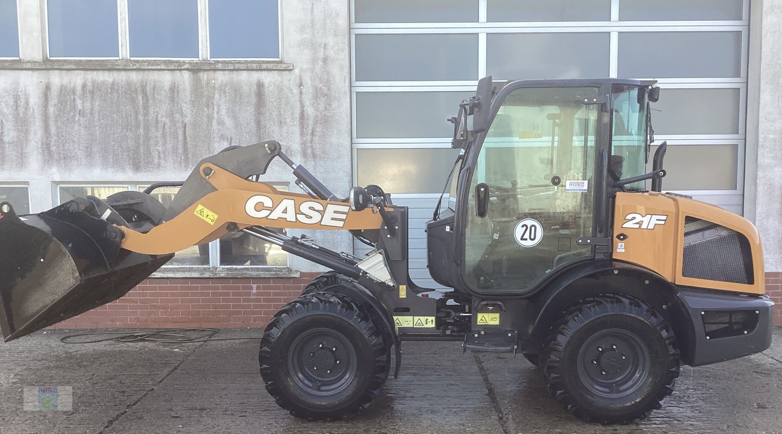 Radlader van het type Case 021F, Gebrauchtmaschine in Rambin (Foto 1)