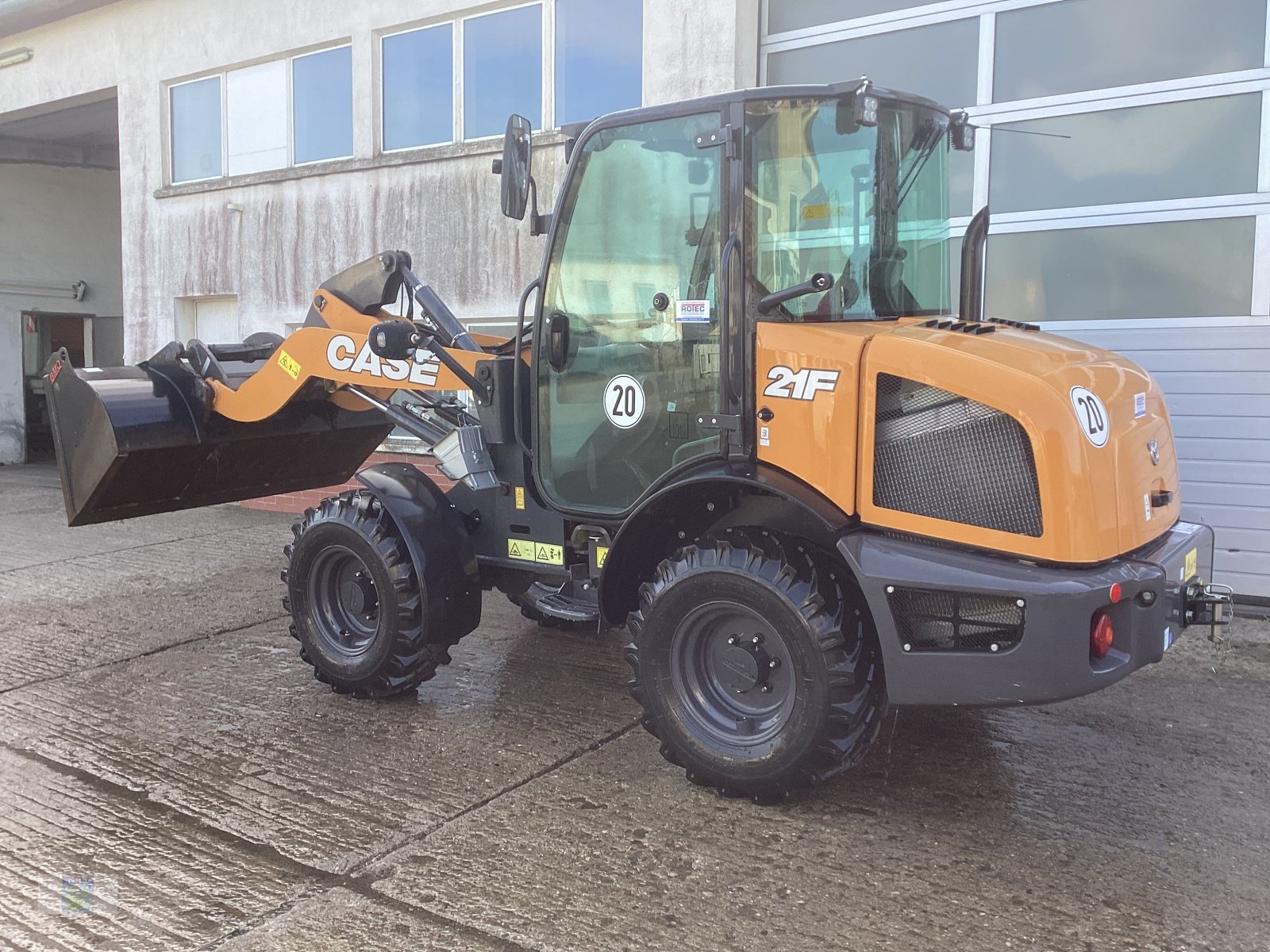 Radlader van het type Case 021F, Gebrauchtmaschine in Rambin (Foto 2)