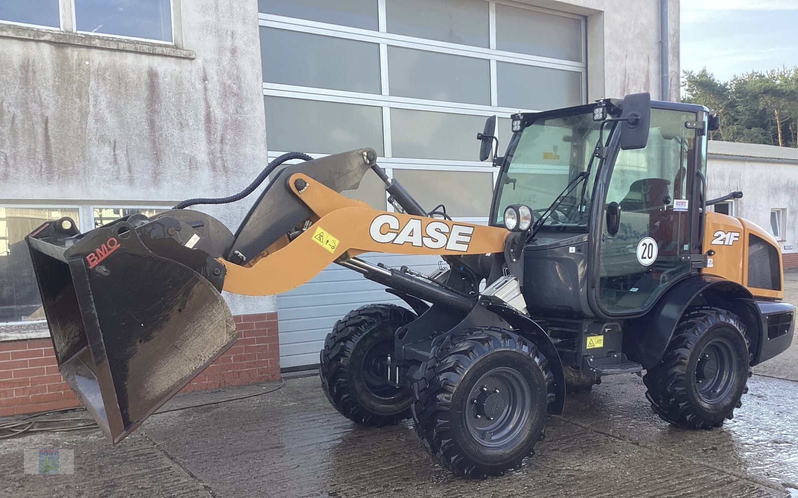 Radlader van het type Case 021F, Gebrauchtmaschine in Rambin (Foto 3)